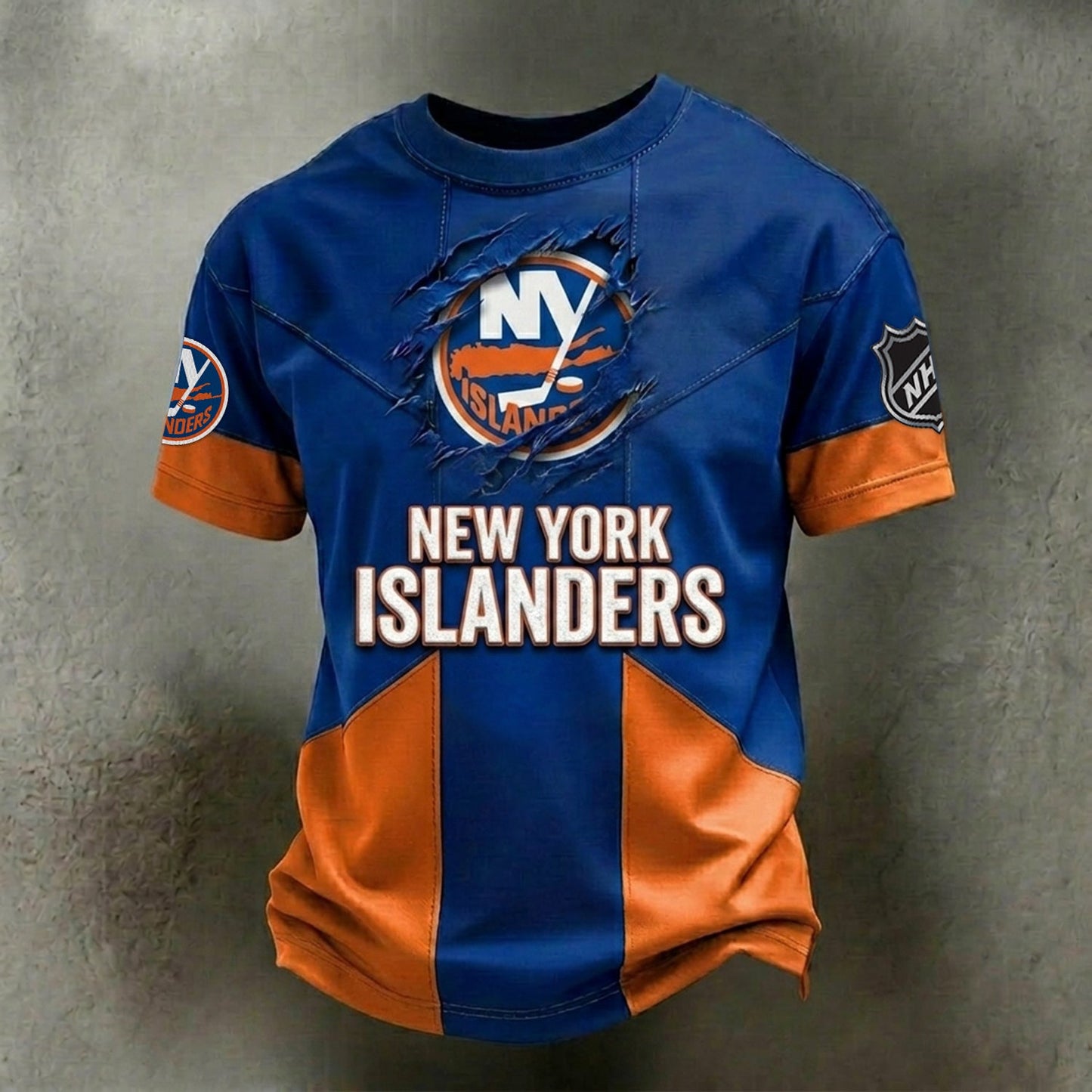 PREMIUM NHL X NYI CRACK SHIRT FOR SUMMER HOLIDAY NDT NHM 080526