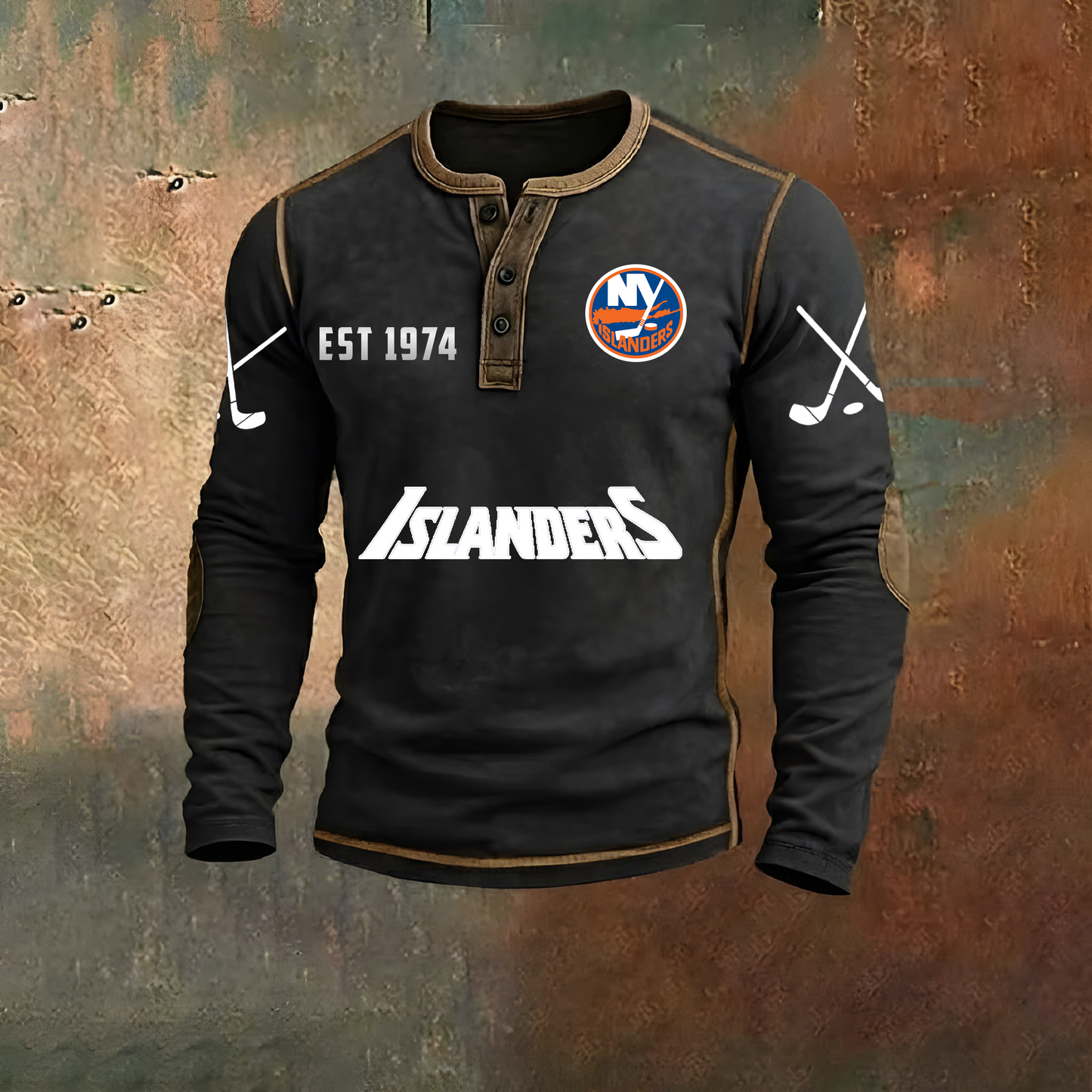 PREMIUM NHL  X NYI LONG SLEEVE SHIRT NDT VHM