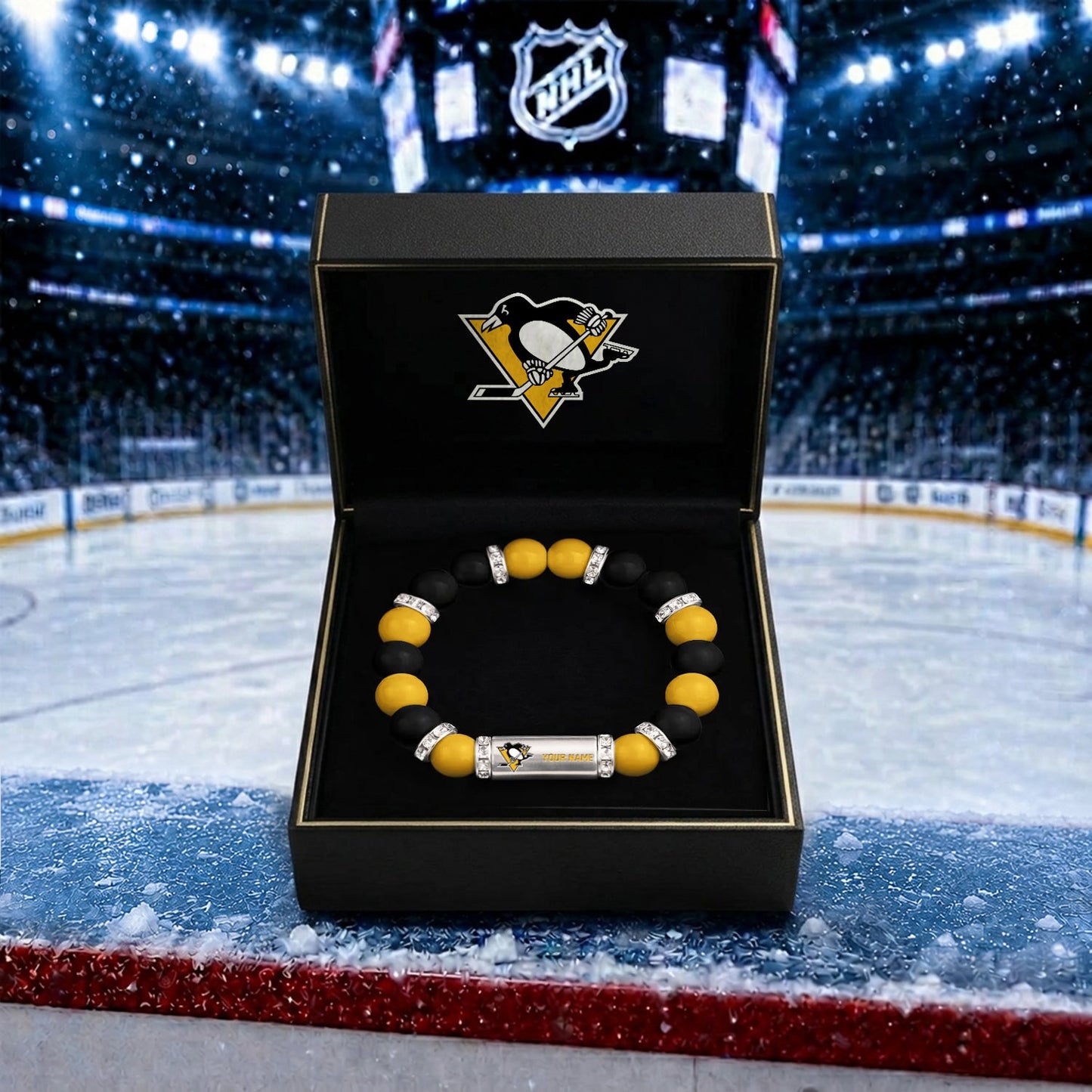PREMIUM NHL X PP Custom Name Handcrafted Lucky Energy Bracelet Gift For Fans - Limited Edition NDT NHM 270526