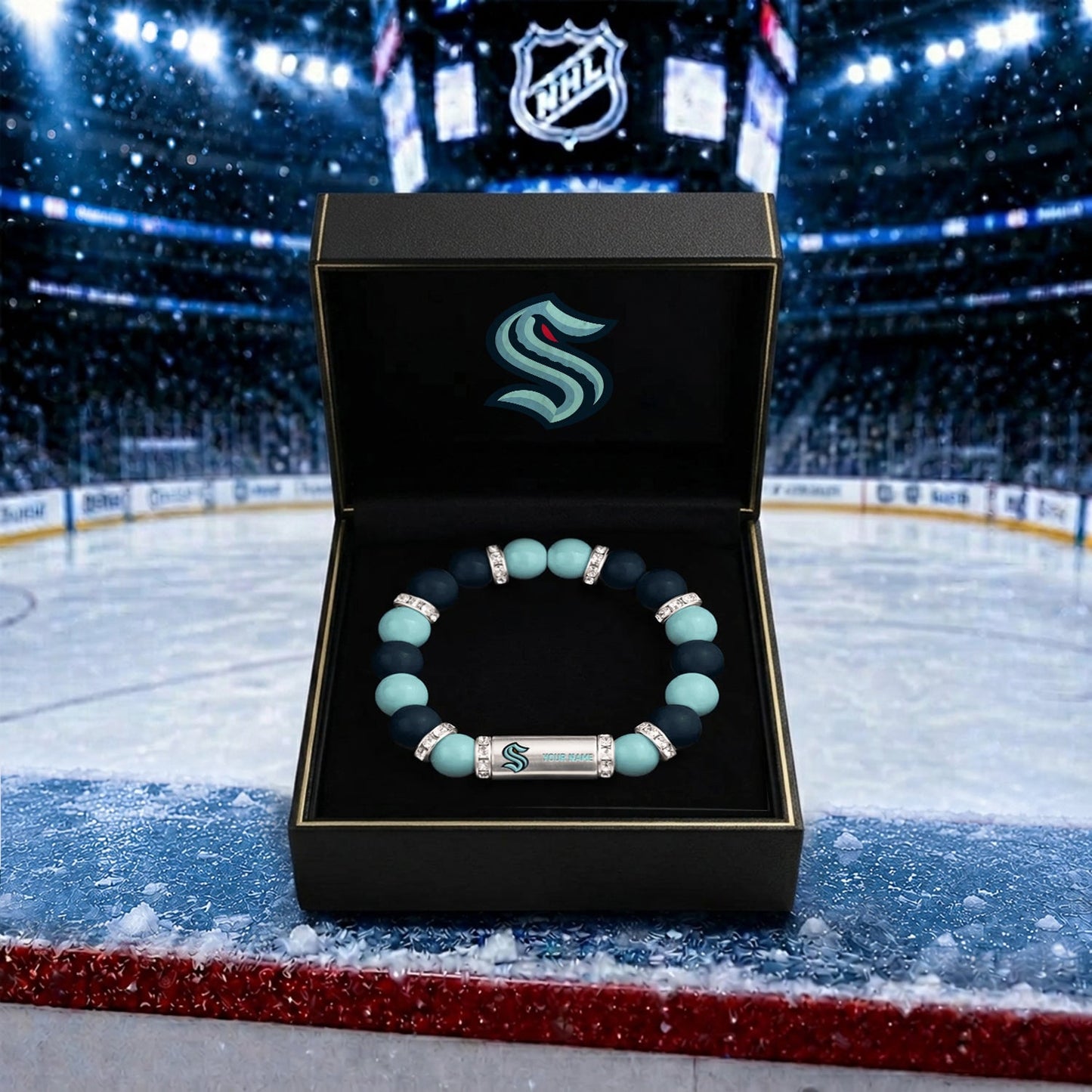 PREMIUM NHL X SK Custom Name Handcrafted Lucky Energy Bracelet Gift For Fans - Limited Edition NDT NHM 270526