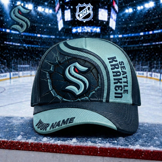 PREMIUM NHL X SK Embroidered Hockey Custom Name HAT NDT NHM 250526