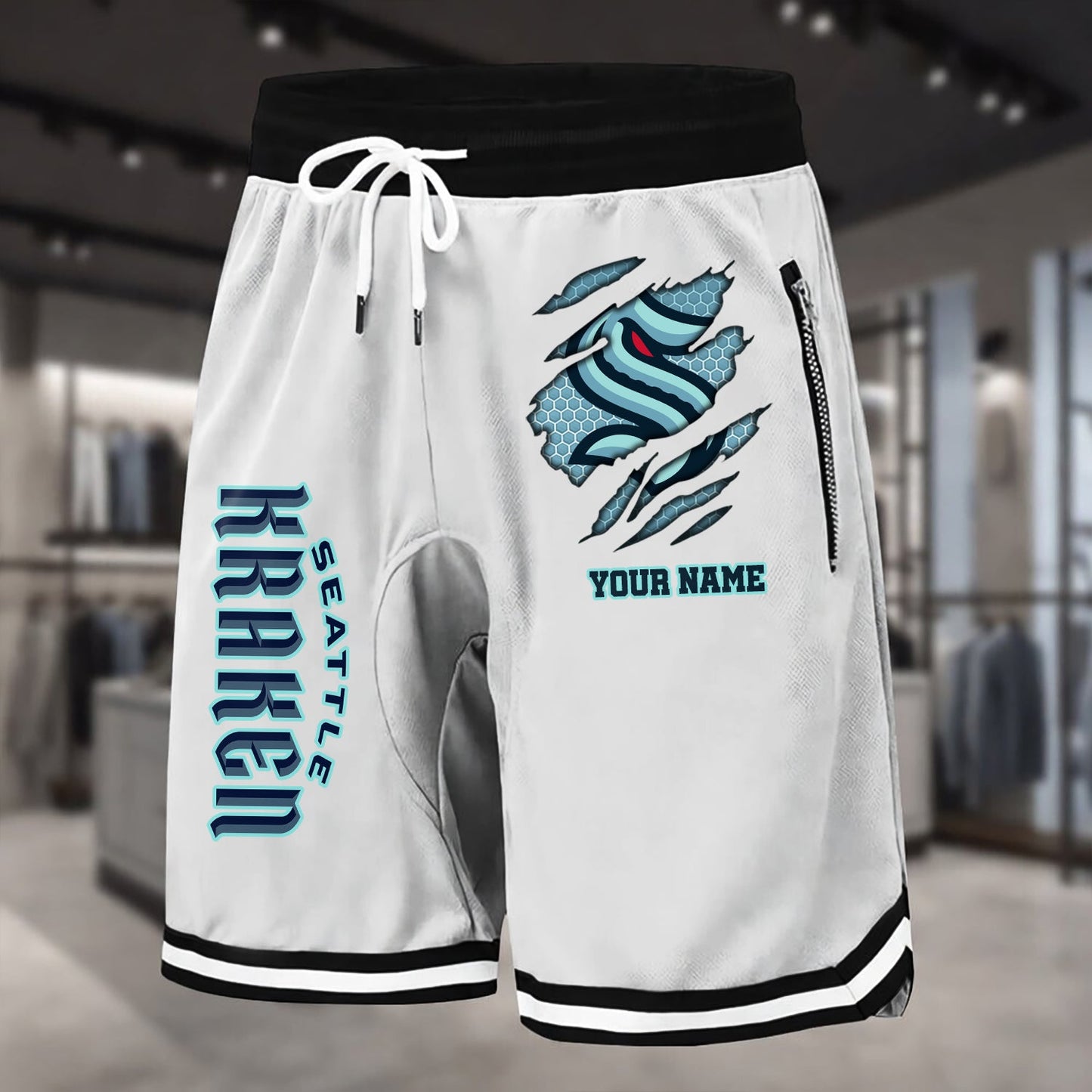 PREMIUM NHL X SK Summer Fitness Breathable Basketball Shorts NDT NHM 240426