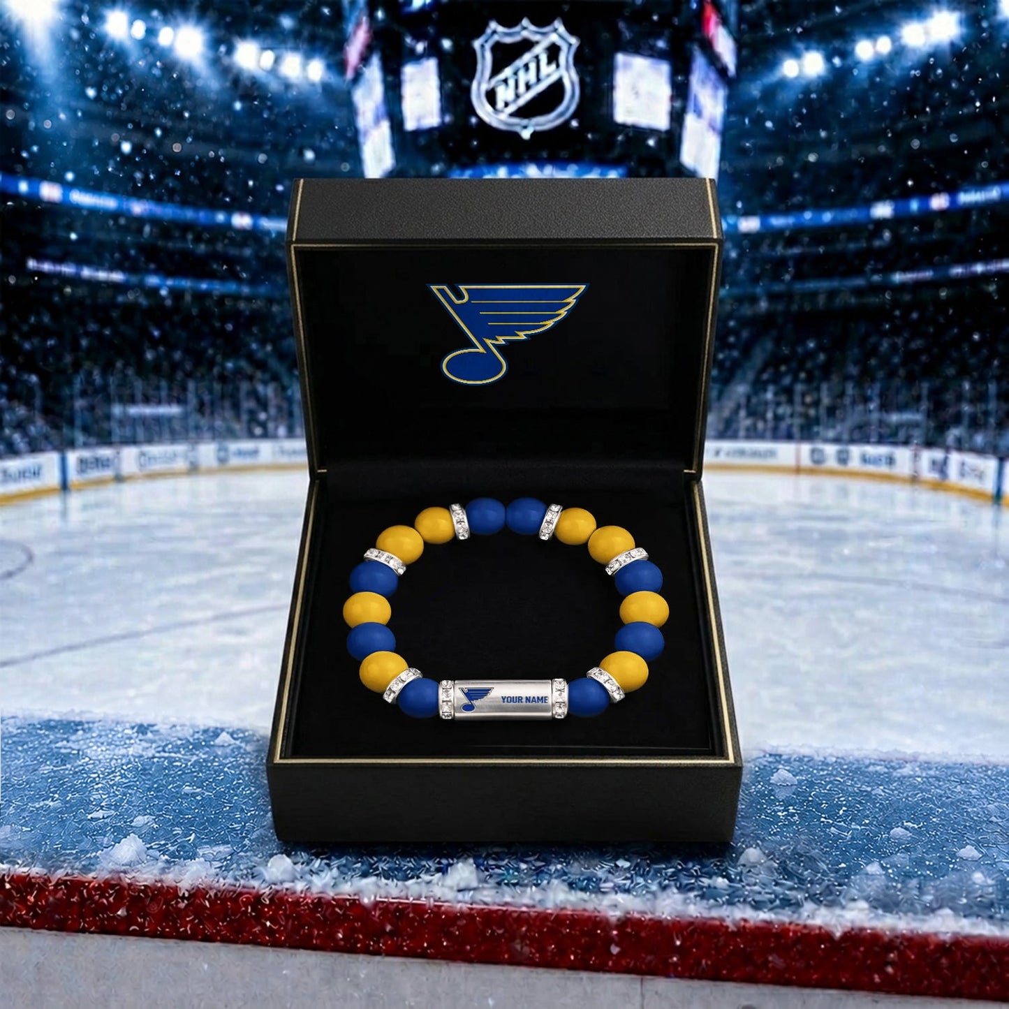 PREMIUM NHL X SLB Custom Name Handcrafted Lucky Energy Bracelet Gift For Fans - Limited Edition NDT NHM 270526