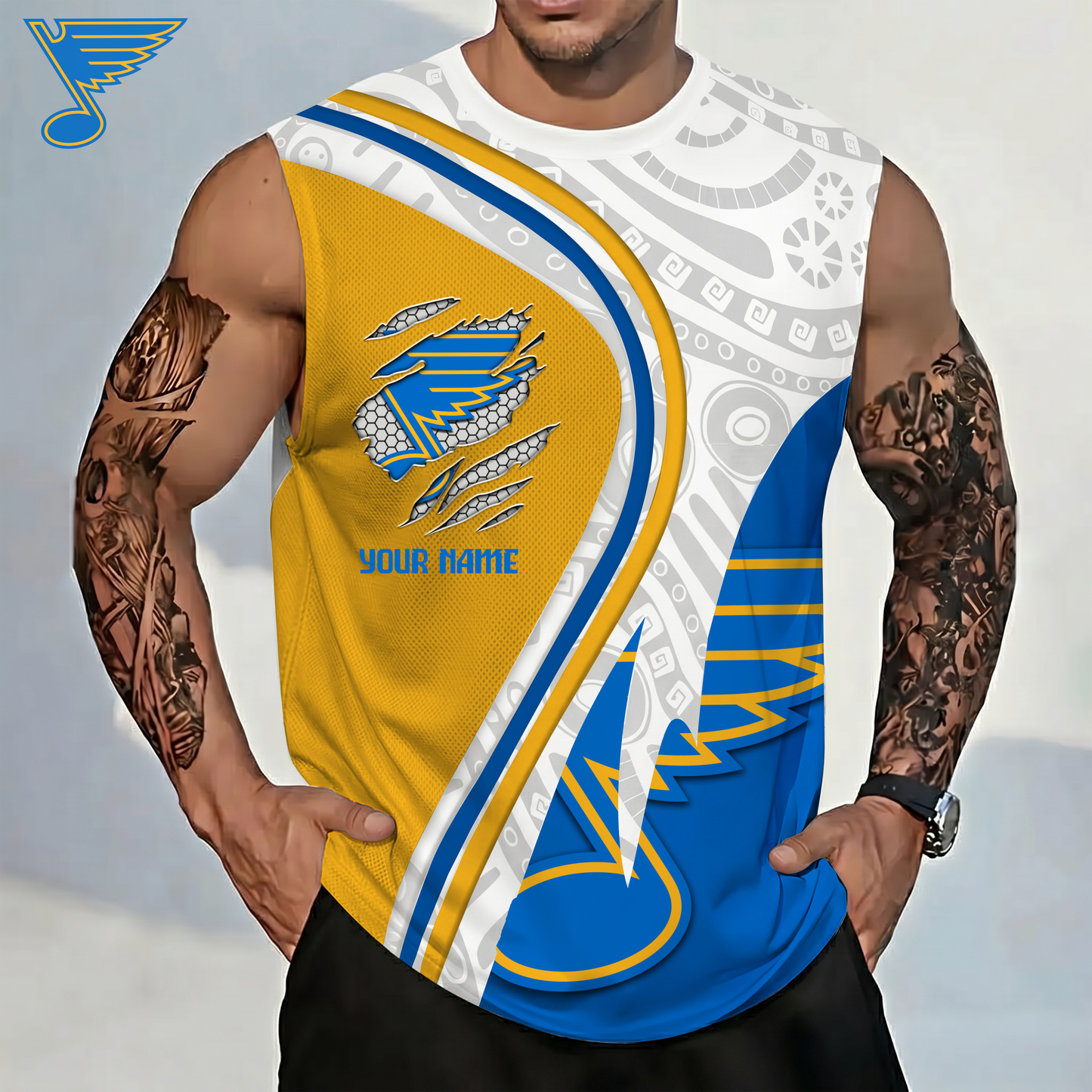 PREMIUM NHL X SLB Personalized Tank Top Gift For Fans NDT VHM 140526