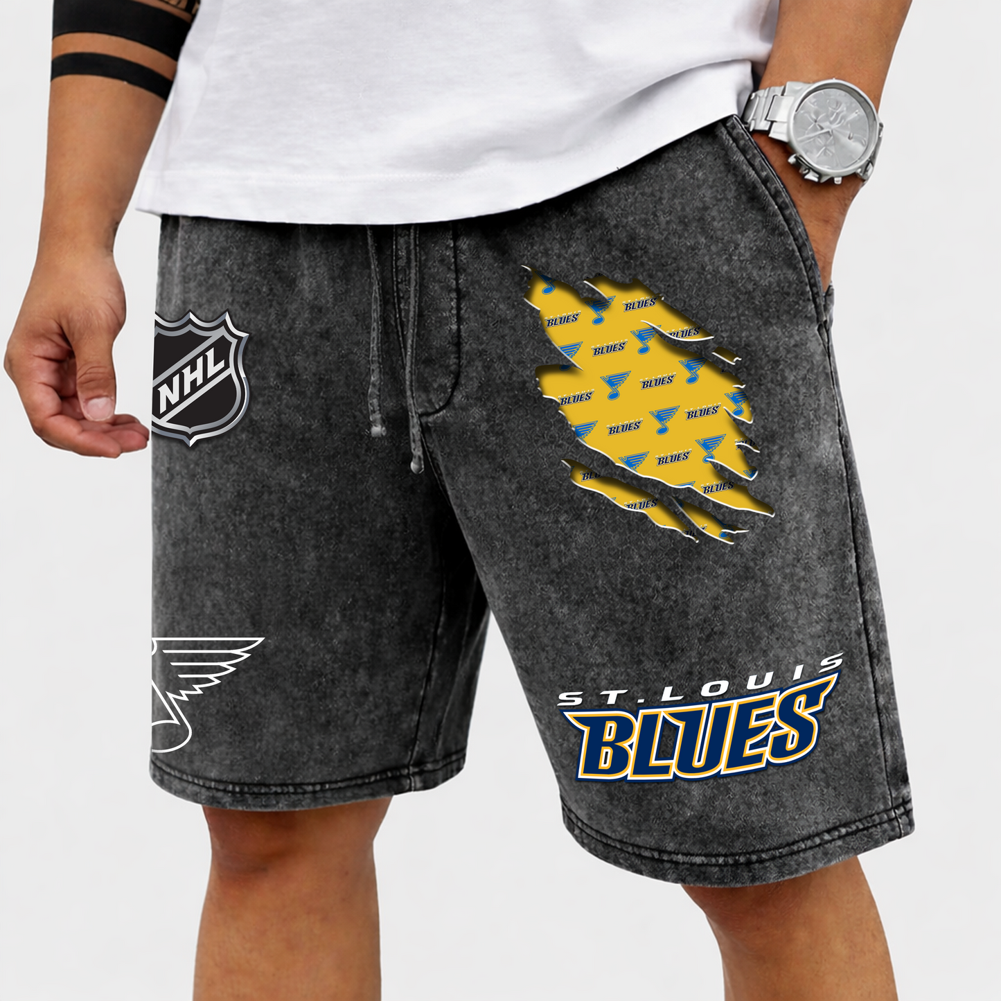 PREMIUM NHL X SLB WASH SHORT FOR SUMMERS HOLIDAY V2 NDT VHM 080426