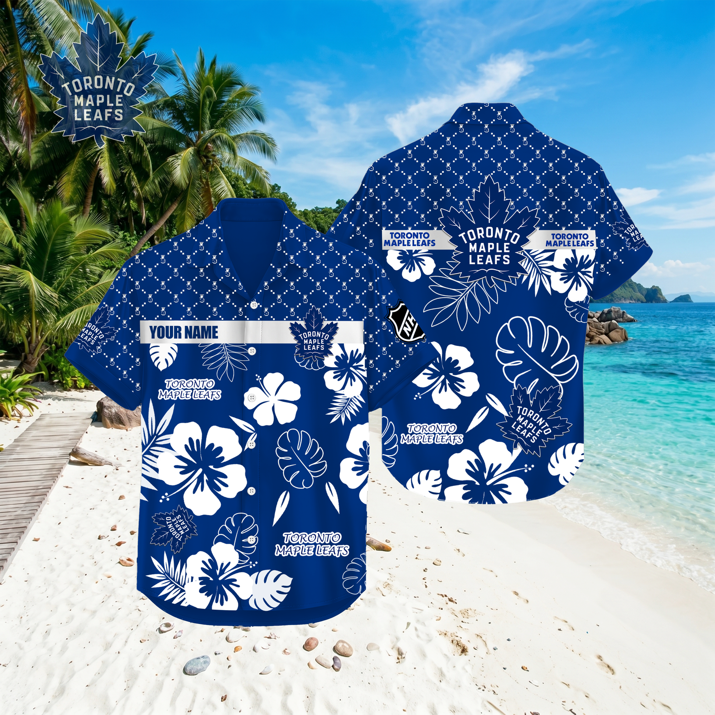 PREMIUM NHL X TML Hawaiian Shirt Custom Name For Summer Holiday NDT VHM 270426