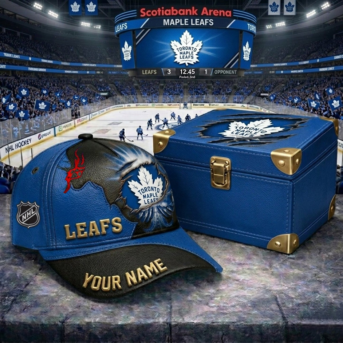 PREMIUM NHL X TML JESUS CRACK CUSTOM NAME HAT V30 NDT NHM 140526