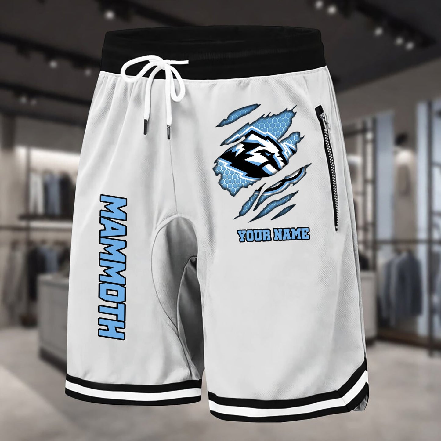 PREMIUM NHL X UM Summer Fitness Breathable Basketball Shorts NDT NHM 240426