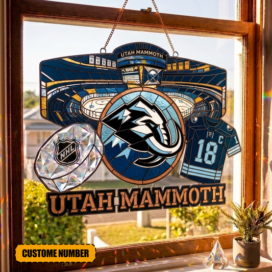 PREMIUM NHL  X UM Suncatcher Custom  Name  Limited Edition NDT VHM 240426