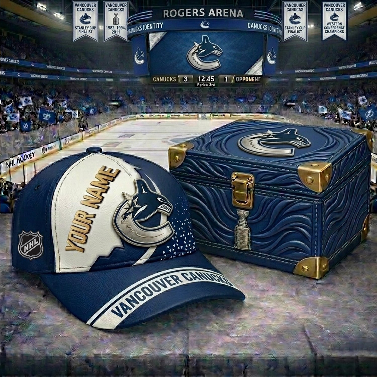 PREMIUM NHL X VC CRACK CUSTOM NAME V4 HAT NDT NHM 200426