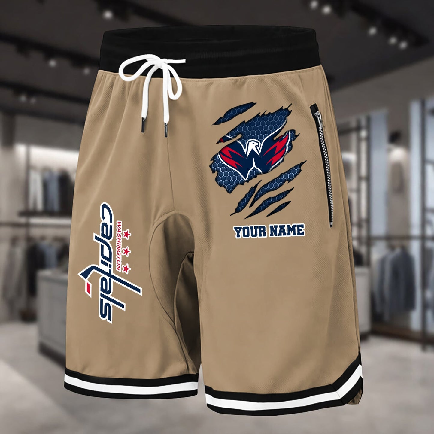 PREMIUM NHL X WC Summer Fitness Breathable Basketball Shorts NDT NHM 240426