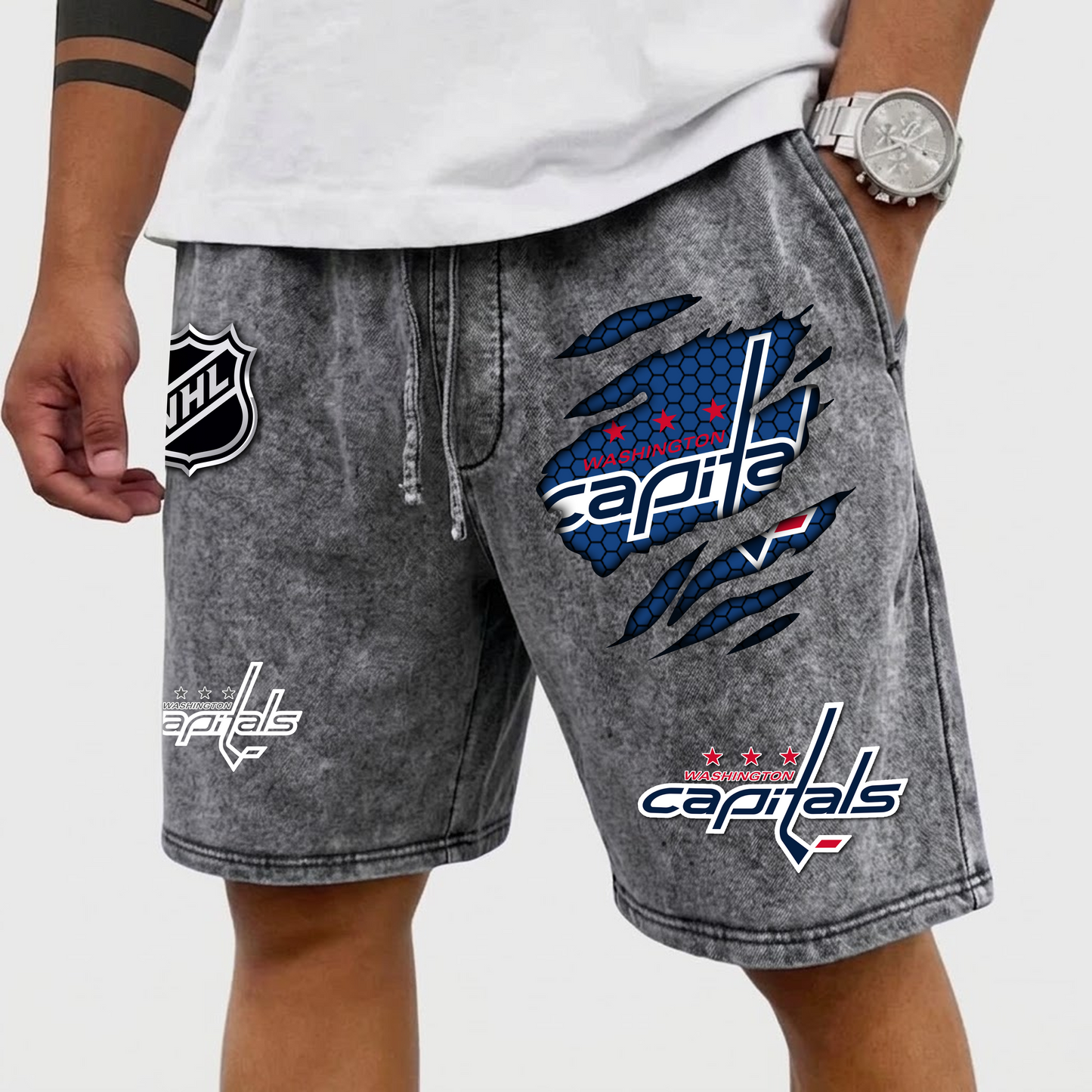 PREMIUM NHL X WC WASH SHORTS FOR SUMMER HOLIDAY NDT VHM  070426
