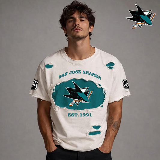 PREMIUM NHL  x SJS RETRO WASH SHIRT NDT NTN 080426