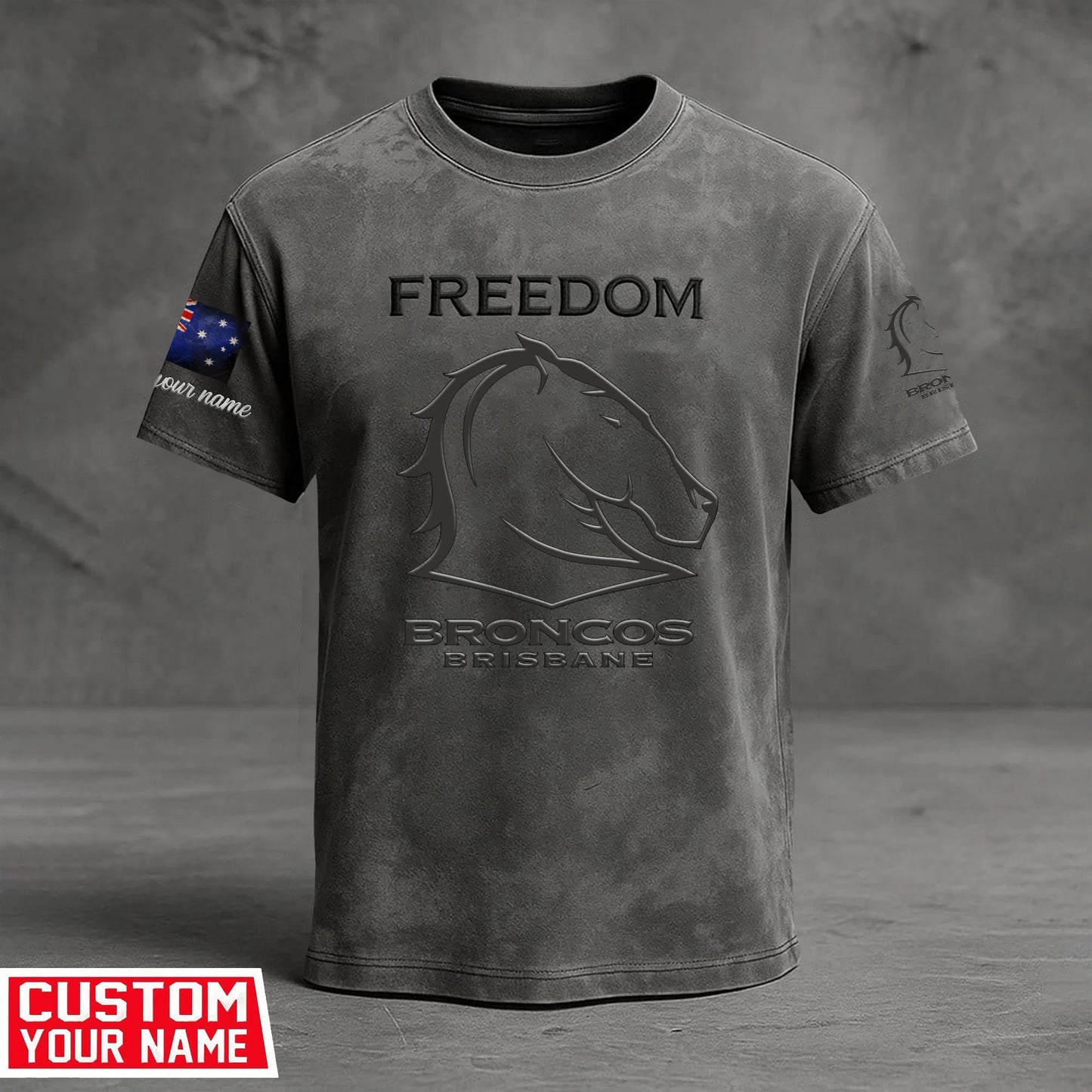 PREMIUM NRL X BB EMBOSSED SHIRT NDT LVH