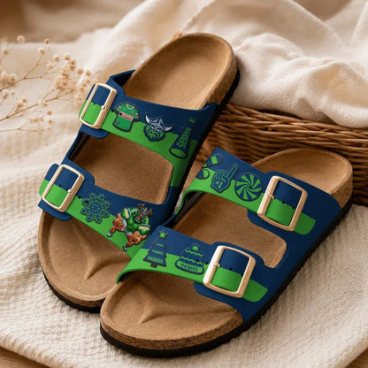 PREMIUM NRL  X CR Birken-Inspired Double-Strap Sandals For Summer Holiday NDT NTN 80526