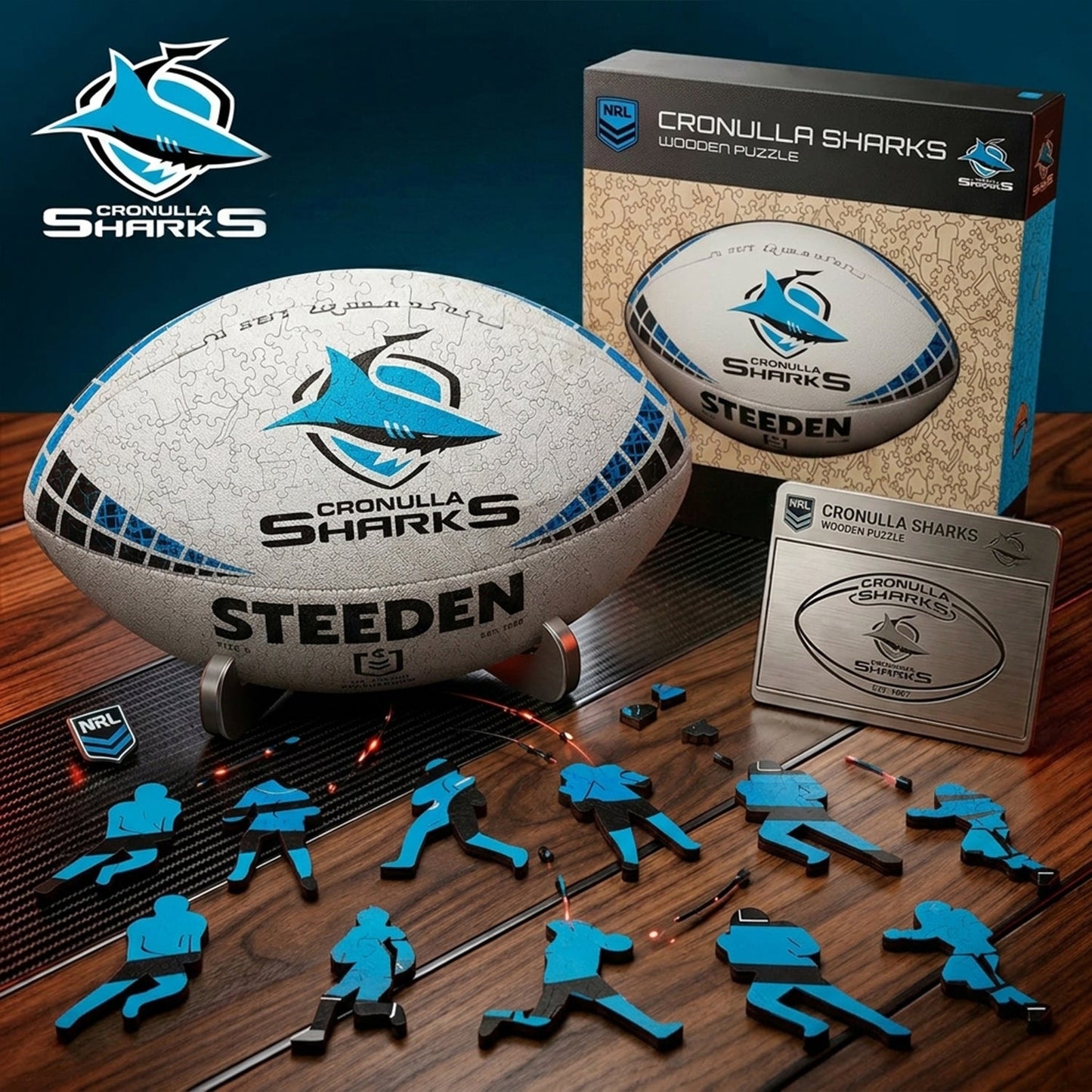 PREMIUM NRL X CSS 3D Wooden Puzzle Gift For Fan Limited Editions NDT NHM 030626