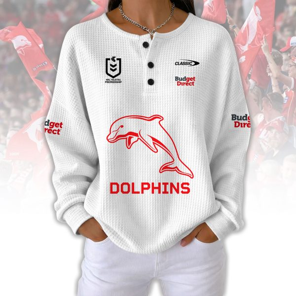 PREMIUM NRL X D Woman Waffle  Classic Hoodie NDT NQK 240326
