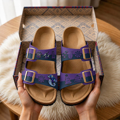 PREMIUM NRL  X MS Birken-Inspired Double-Strap Sandals For Summer Holiday NDT NTN 80526