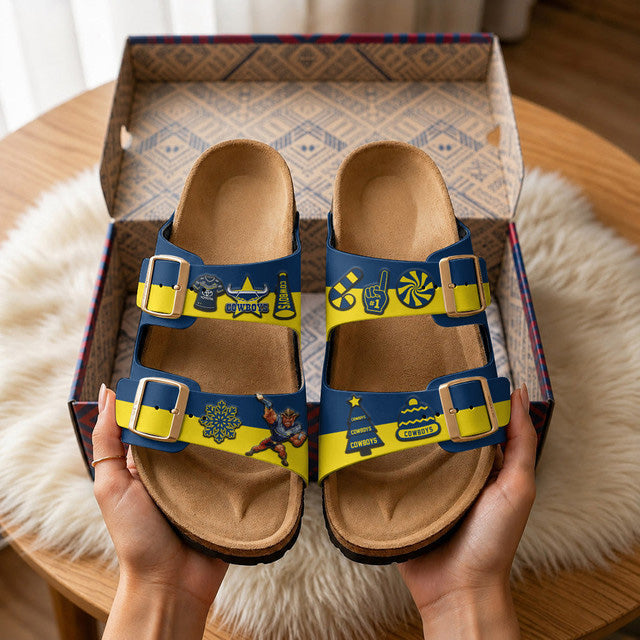 PREMIUM NRL  X NQC Birken-Inspired Double-Strap Sandals For Summer Holiday NDT NTN 80526