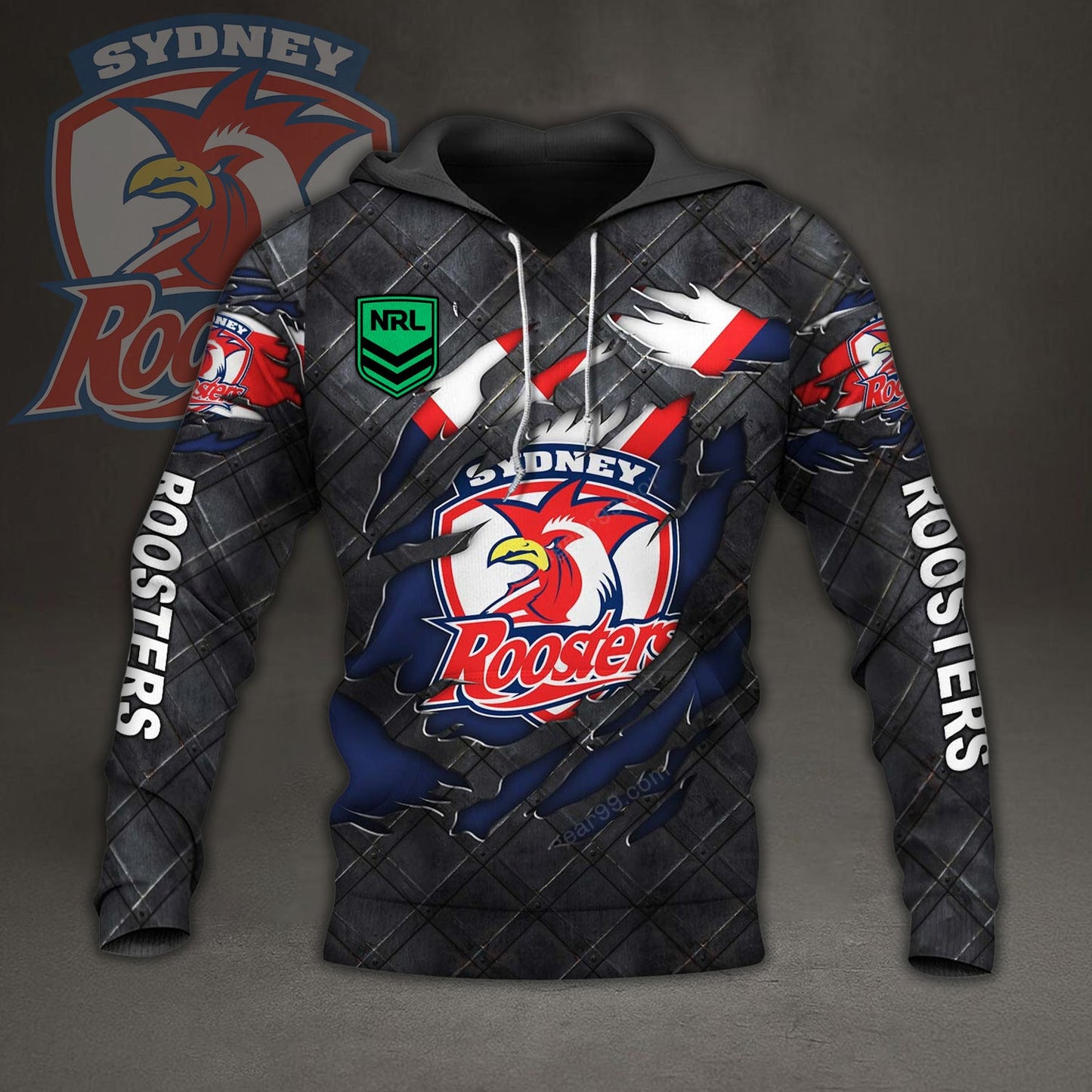PREMIUM NRL X SR 3D HOODIE NDT NHM 150426