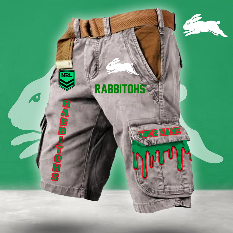PREMIUM NRL X SSR Cargo Shorts Custom Name Limited Edition NDT LVH