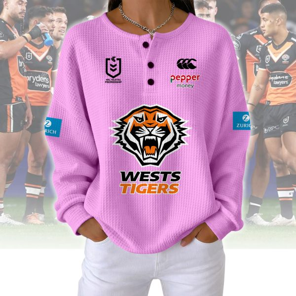 PREMIUM NRL X WT Woman Waffle  Classic Hoodie NDT NQK 240326