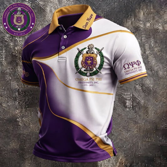 PREMIUM OPP x ΩΨΦ POLO SHIRT V2