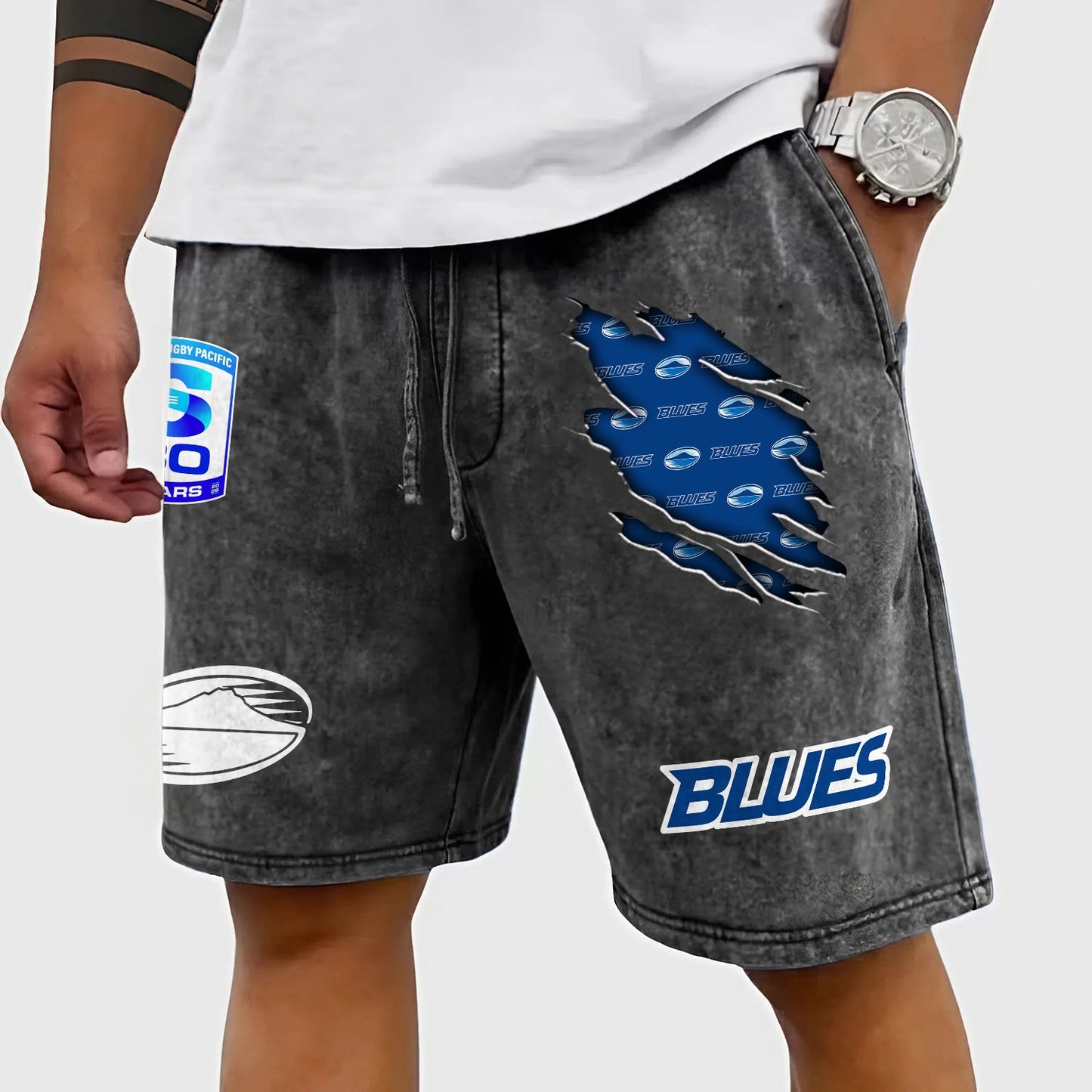 PREMIUM SRP X BLU Wash Shorts FOR SUMMER HOLIDAY V2 NDT NHM 080426