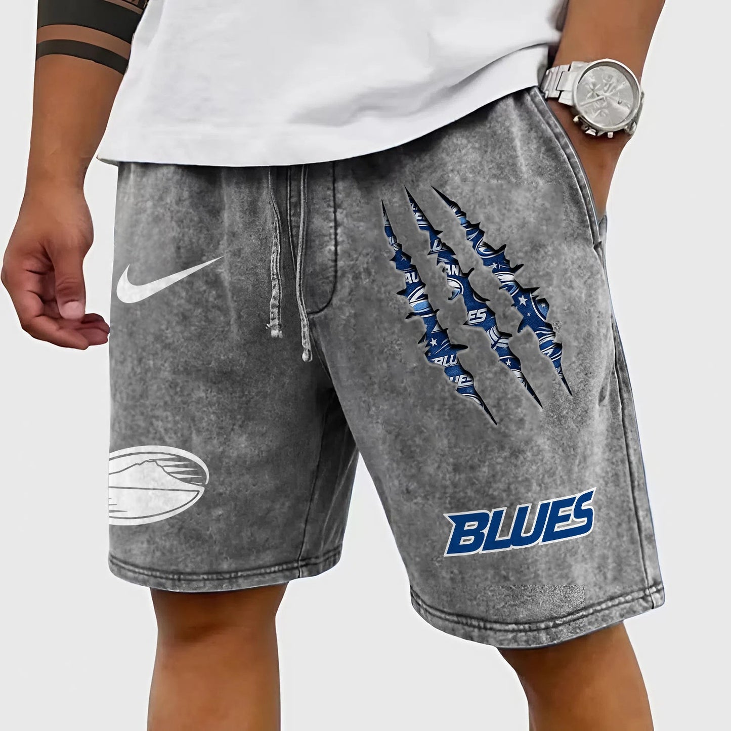 PREMIUM SRP X BLU Wash Shorts FOR SUMMER HOLIDAY V3 NDT NHM 090426