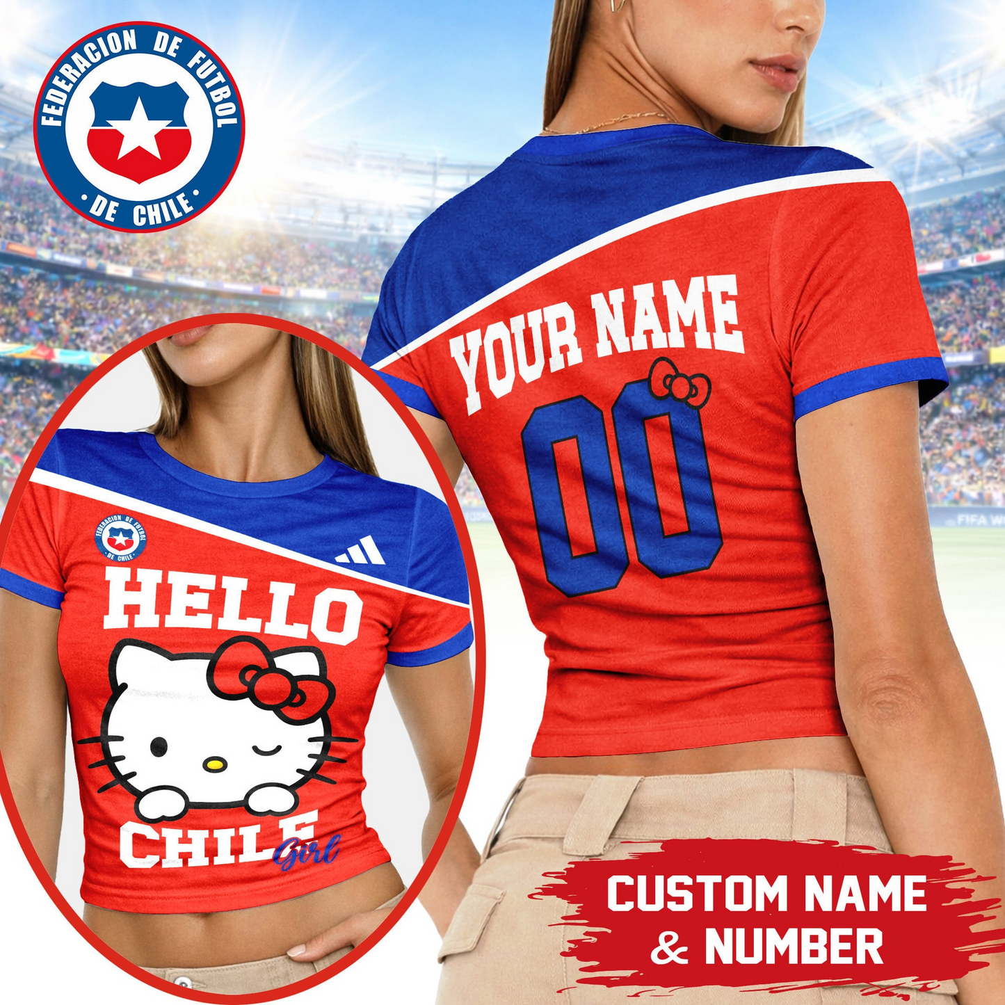 PREMIUM  WC26 X CHI Play Cute 3D Baby Tee NDT VHM 190526