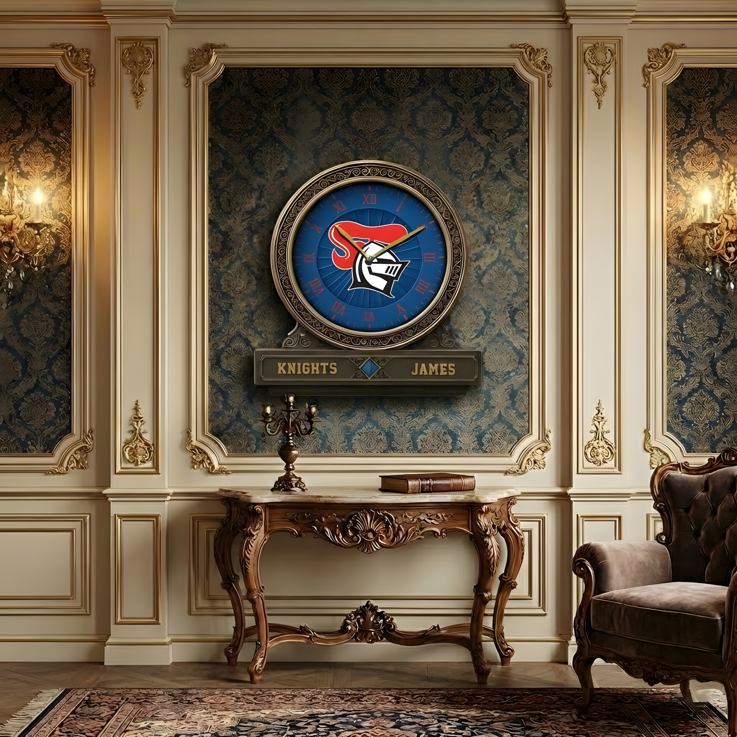 PREMIUM NRL X NK ROYAL Acrylic Wall Clock For Sweet Home Limited Editions NDT LVH 260226