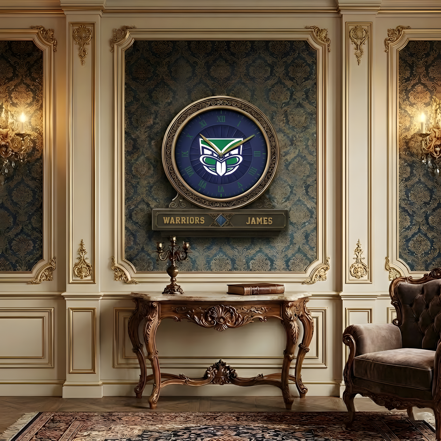 PREMIUM NRL X WAR ROYAL Acrylic Wall Clock For Sweet Home Limited Editions NDT LVH 260226
