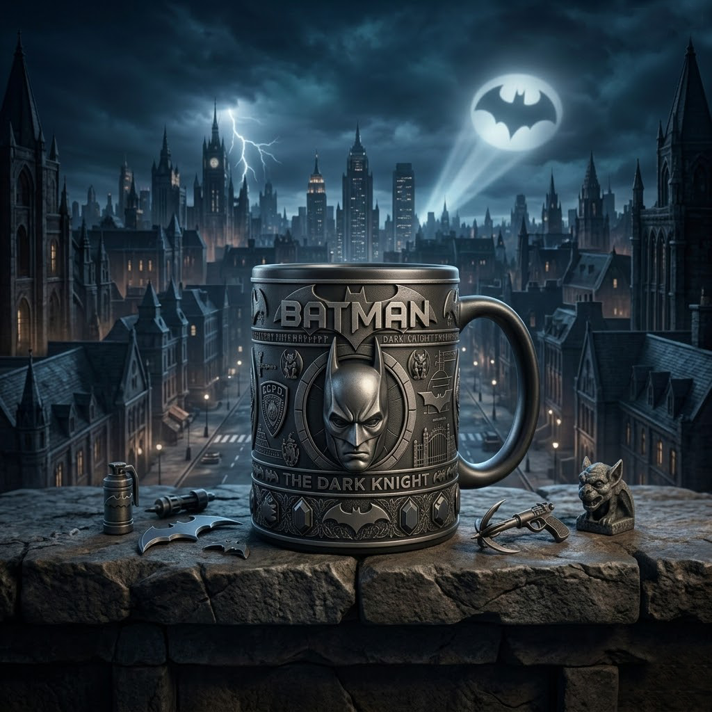 PREMIUM BAT X  3D Embossed Mug Collector's Edition V2 NDT NTN 020326