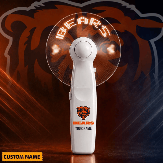 PREMIUM NFL X CHI USB Led Fan Custom Name Limited Editions NDT LVH240526