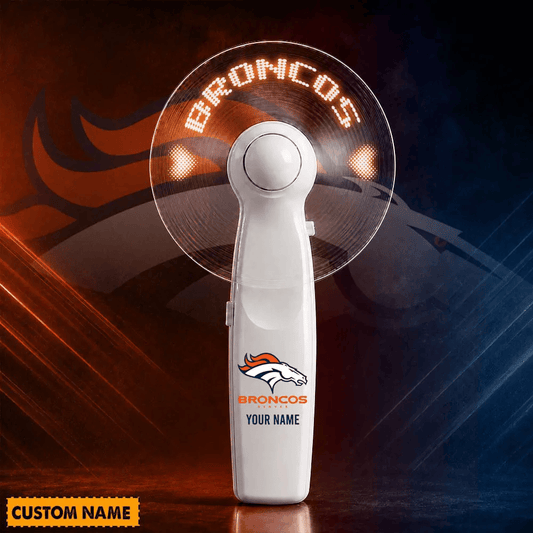 PREMIUM NFL X DEN USB Led Fan Custom Name Limited Editions NDT LVH240526