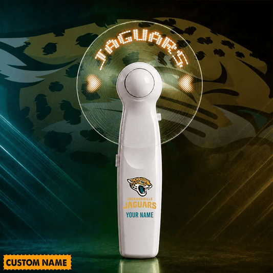PREMIUM NFL X JAX USB Led Fan Custom Name Limited Editions NDT LVH240526