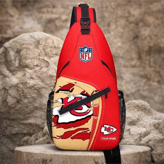PREMIUM NFL X KC New Style Sling Bag CUSTOME NAME LIMITED EDITIONS NDT VHM 240226