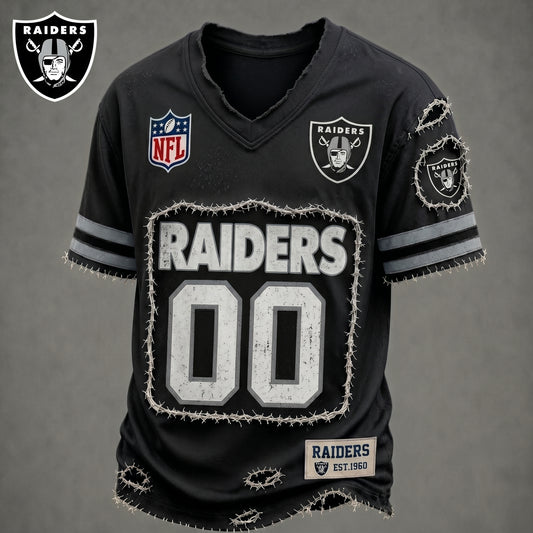 PREMIUM NFL X LVR LUXURY V-NECK T-SHIRT CUSTOME NUMBER FOR SEASON SUMMER NDT VHM 200626