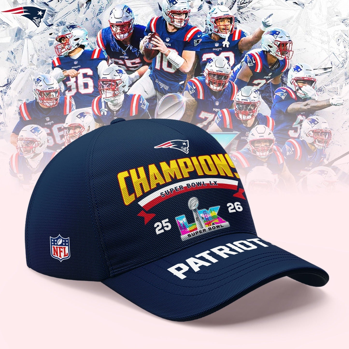 PREMIUM NFL X PAT CAP CLASSIC CHAMPION V1 NDT NHM 040226