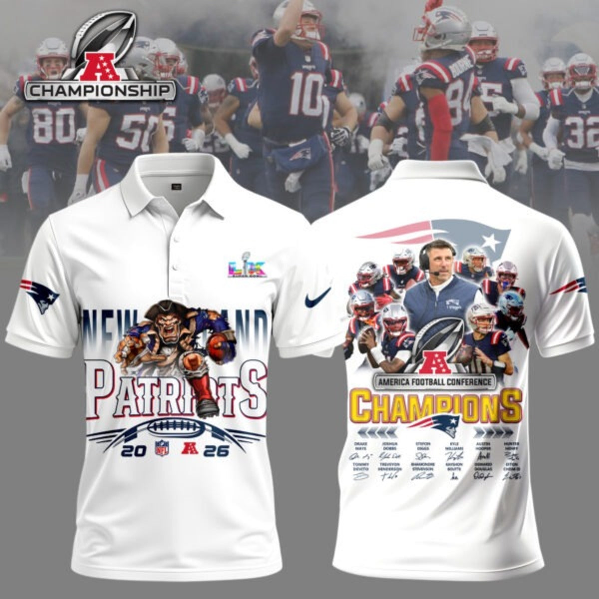 Premium NFL x PAT 2026 Super Bowl 3D Shirt V4 NDT NHM 050226