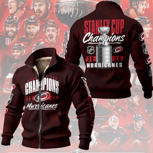 PREMIUM NHL x CH STANLEY CUP Champion FLEECE JACKET SHIRT V03 NDT VHM 200626