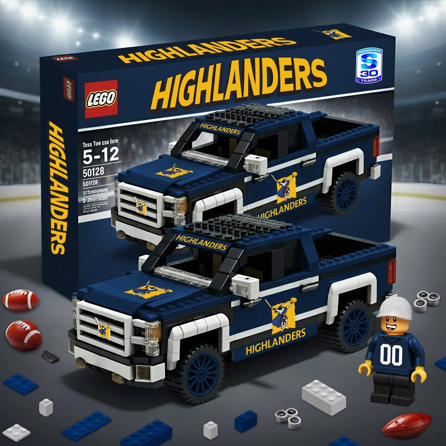 PREMIUM SPR X HIG CELEBRATING 30 YEARS 5D LEGO BUILDING BLOCK TRUCK LIMITED EDITION NDT NHM 190326