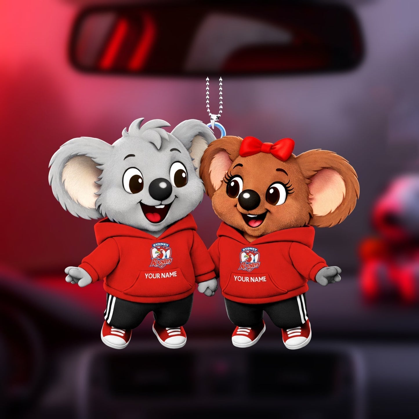 PREMIUM SR X Blinky Bill & Nutsy Car Ornament NDT NHM 040326