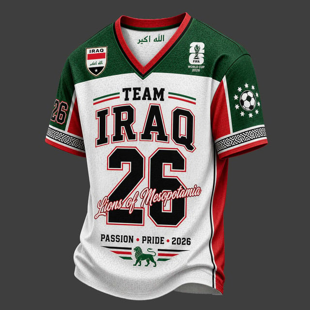 PREMIUM WC 2026 X IRA  V-Neck Jersey LIMIED EDITIONS NDT VHM 190526