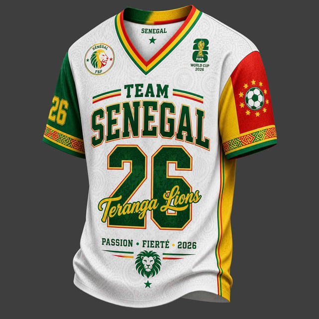 PREMIUM WC 2026 X SEN V-Neck Jersey LIMIED EDITIONS NDT VHM 190526