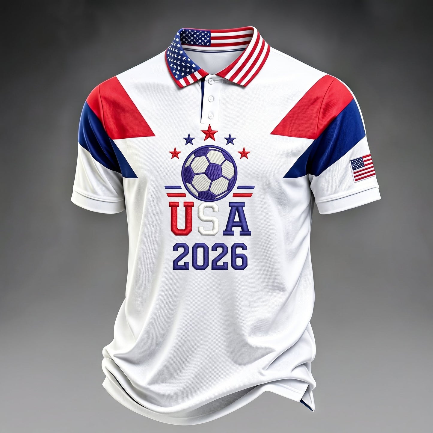 PREMIUM WC26 X USA POLO  Shirt V2 NDT VHM 130626