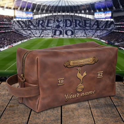PREMIUM ?��??���?��? X TOT 3D EMBOSSED LEATHER TOILETRY BAG Limited Edition NDT NHM 020326