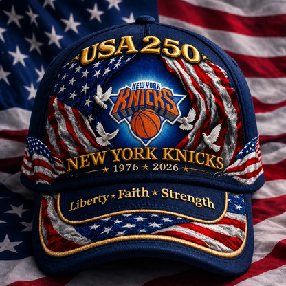 PREMIUM NBA x  NYK 250 Years Anniversary Of Freedom Cap V1 300626 NDT VHM
