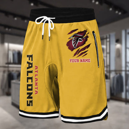 PREMIUM NFL X ATL Summer Fitness Breathable Basketball Shorts v2 NDT LVH 230426