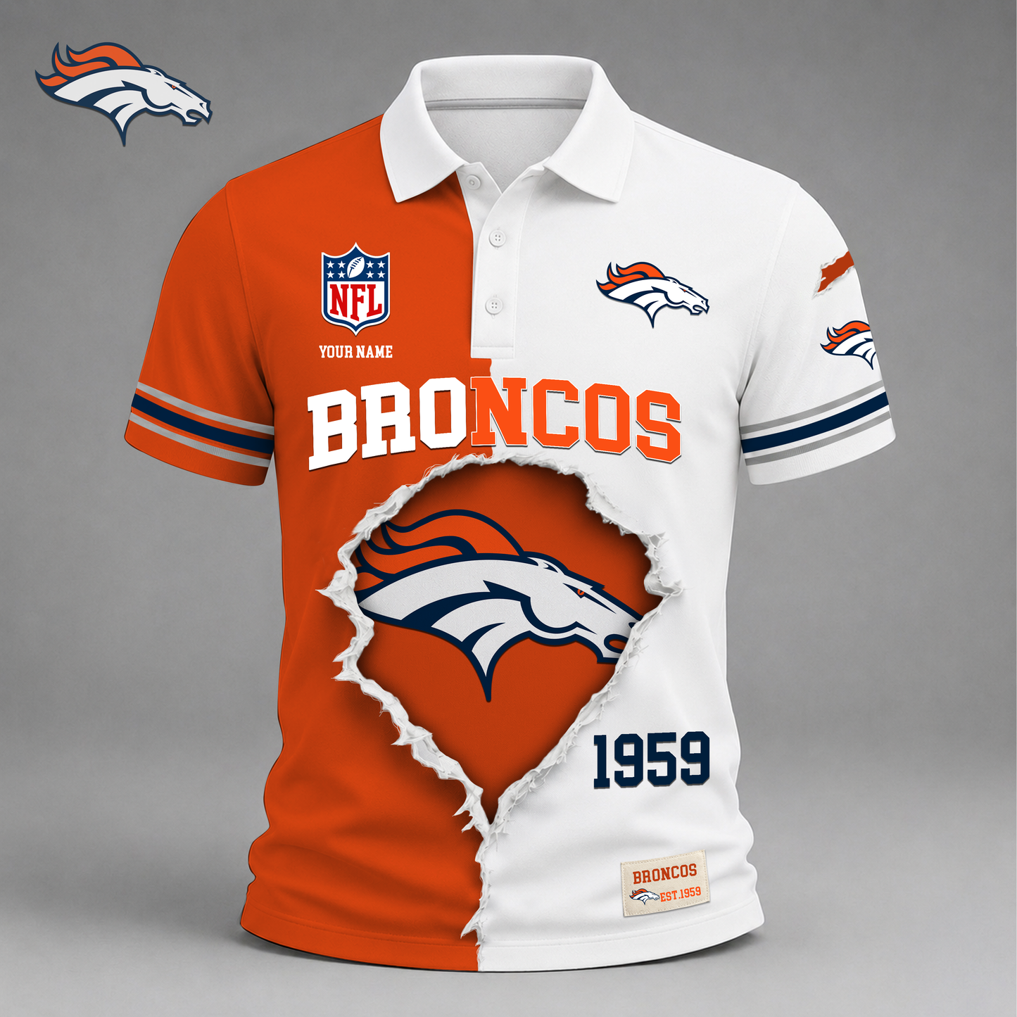 Premium NFL X DB Game Day Streetwear V-neck  Shirt NDT VHM 040626